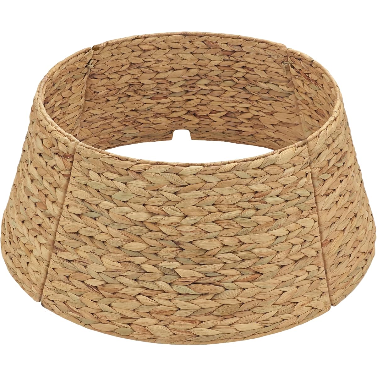 Natural rattan Christmas tree collar